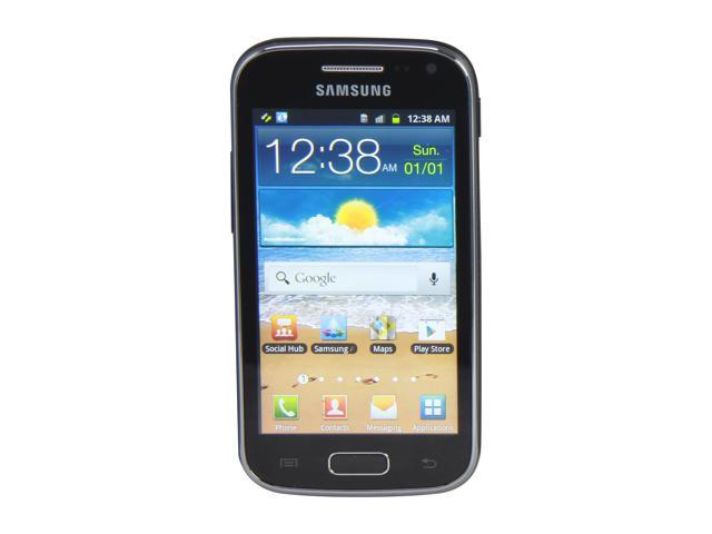 Samsung Galaxy Ace 2 i8160 4GB Unlocked Cell Phone 3.8" Black 4 GB storage, 768 MB RAM 768MB RAM