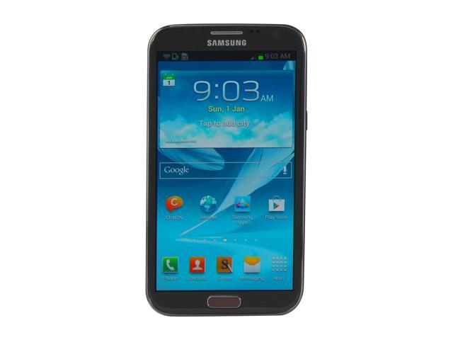 Samsung Galaxy Note II N7100 3G Unlocked Cell Phone w/ 5.5" Super AMOLED Touch Screen / Bluetooth 4.0 5.5" Titanium Gray 16GB 2GB RAM