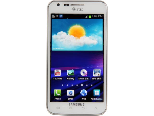 Samsung Galaxy S II Skyrocket SGH-I727 White 4G LTE Dual-Core 1.5 GHz 16GB Unlocked GSM Cell Phone