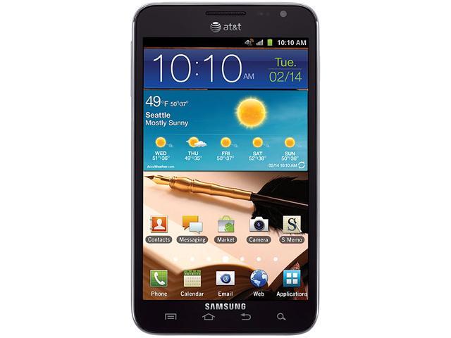 Samsung Galaxy Note SGH-I717 4G LTE 16GB Unlocked Cell Phone 5.3" Blue 16GB 1GB RAM
