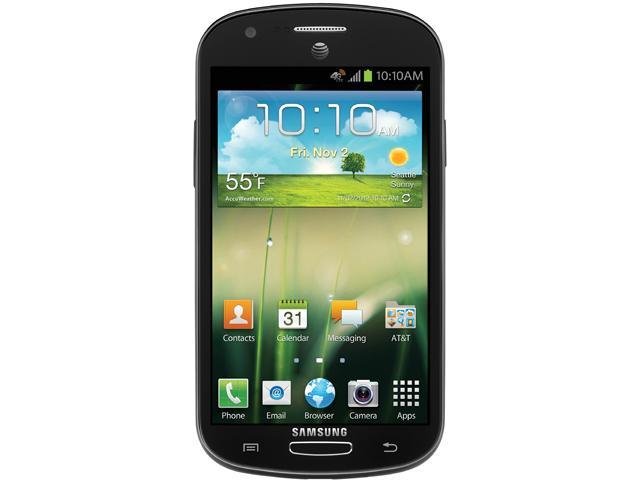 Samsung Galaxy Express I437 4G LTE Unlocked GSM Android Cell Phone 4.5" Black 8 GB (5 GB user available) 1GB RAM