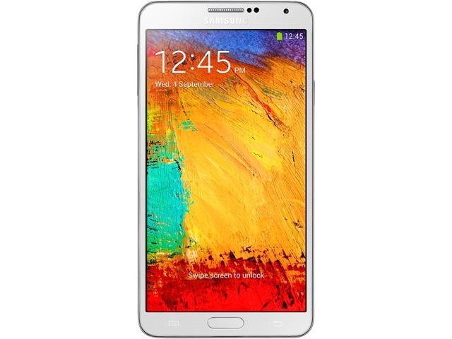 Samsung Galaxy Note 3 N9000 32 GB White 3G Quad-core 1.9 GHz Cortex-A15 & quad-core 1.3 GHz Cortex-A7 Unlocked Cell Phone