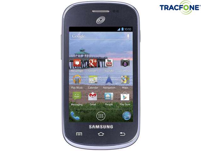Tracfone Samsung Galaxy Centura Android Cell Phone w/ 600min (200min w/ triple minutes for life handset)