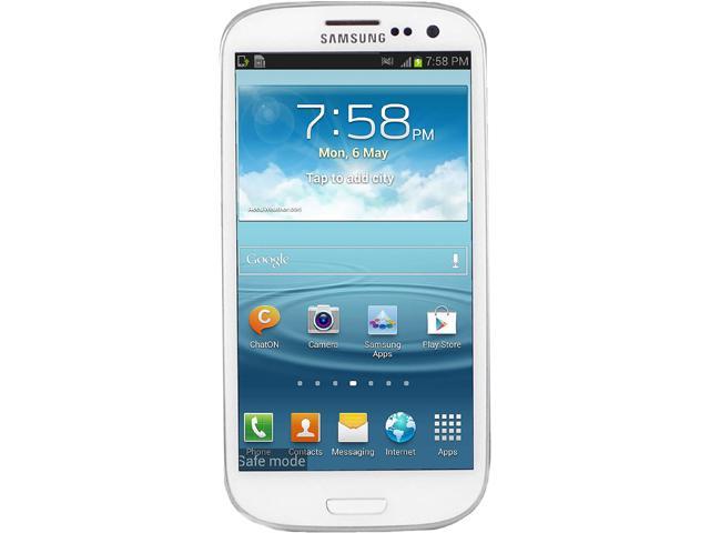 Refurbished Samsung Galaxy S3 I535 16gb Verizon Cdma Android Unlocked Cell Phone 4 8 White 16gb Newegg Com