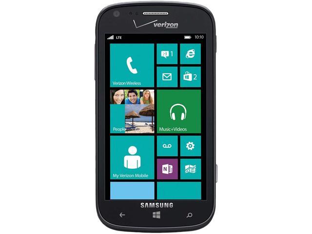 Samsung Ativ Odyssey I930 4G LTE 8GB Verizon / Unlocked GSM Windows 8 Phone 4.0" Black 8GB 1GB RAM