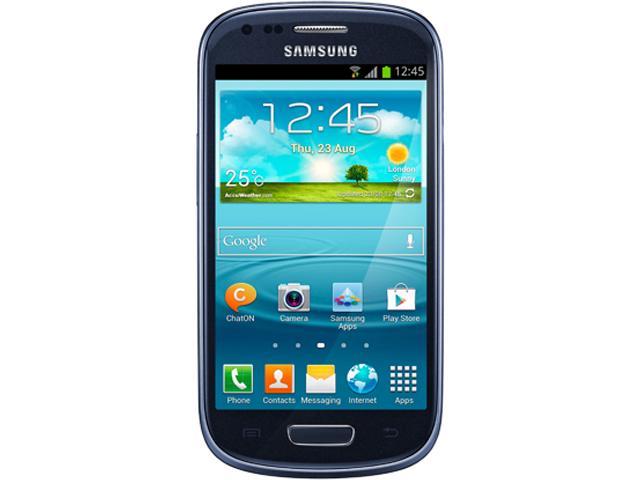 Samsung Galaxy S3 Mini I8200 8GB Value Edition Unlocked GSM Phone 4.0" Blue 8GB