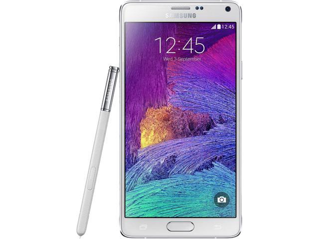 Samsung Galaxy Note 4 N910A White 32GB AT&T Phone