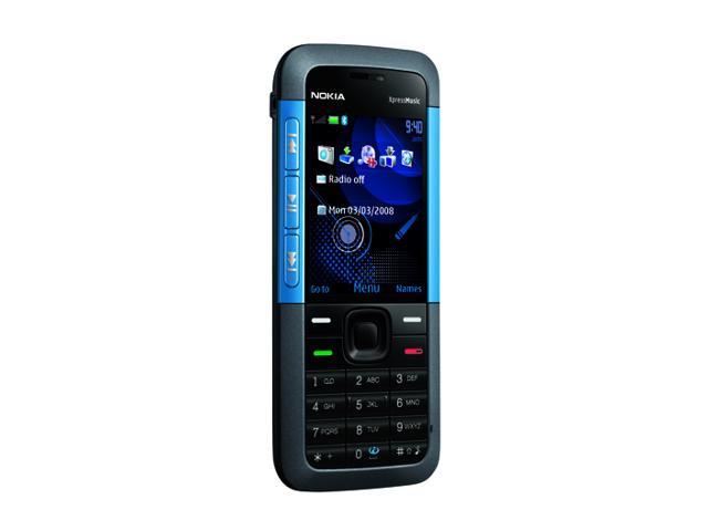Nokia 5310 Blue Unlocked Gsm Bar Phones With Mp3 Ringtone Newegg Com