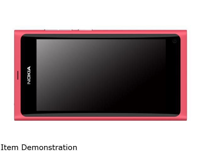 Nokia Lankku Magenta 3G Unlocked GSM Smart Phone w/ MeeGo OS / 8 MP Camera / 3.9" Touchscreen (N9)