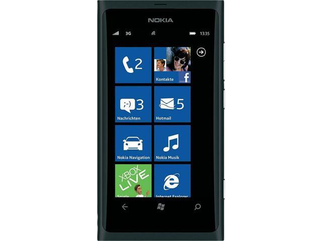 Nokia Lumia 800 16GB Unlocked GSM Windows Smart Phone w/ Windows Phone 7.5 Mango / 8 MP Camera 3.7" Black 16 GB storage, 512 MB RAM