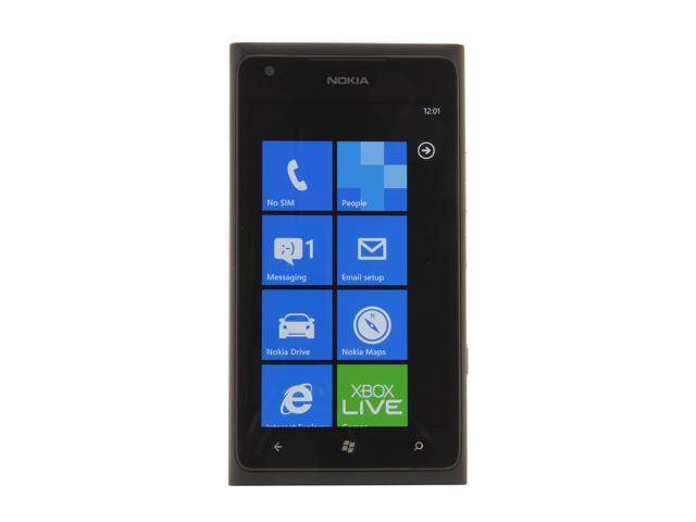 Nokia Lumia 900 16GB 4G Unlocked Cell Phone 4.3" Black 16GB storage, 512 MB RAM