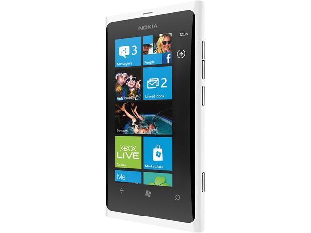 Nokia Lumia 900 White 4G Single-Core 1.4GHz 16GB Unlocked Cell Phone