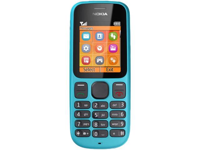 Nokia 100 Unlocked GSM Dual-Band Cell Phone 1.8" Blue