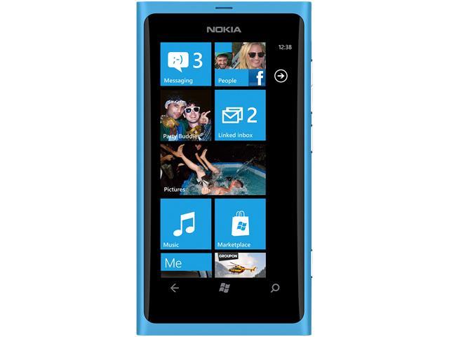 Nokia Lumia 800 16GB Unlocked GSM Windows Smart Phone w/ Wi-Fi / Bluetooth / 8 MP Camera / 3.7" Display 3.7" Blue 16 GB storage, 512 MB RAM