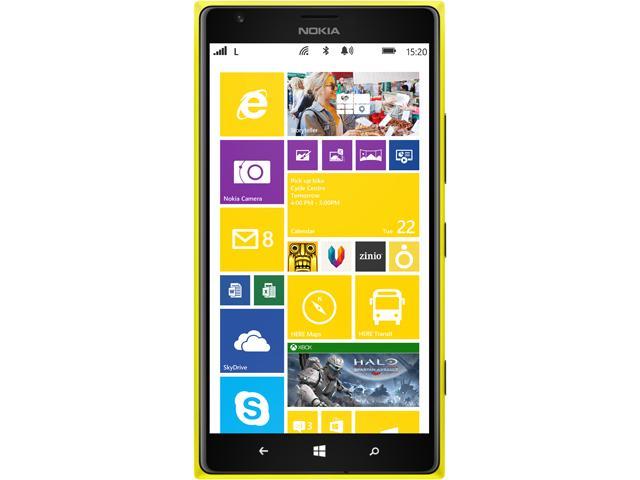 Nokia Lumia 1520.3 Unlocked Cell Phone (US LTE Bands) 6" Amarillo/Yellow 32GB