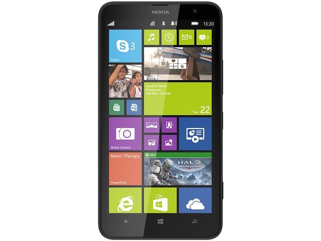 Nokia Lumia 1320 Unlocked Cell Phone 6" Black 8 GB, 1 GB RAM