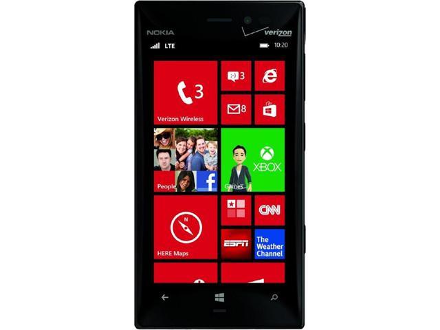 Nokia Lumia 928 RM-860 4G LTE 32GB Verizon/Unlocked GSM Windows Phone 4.5" Black 32GB 1GB RAM