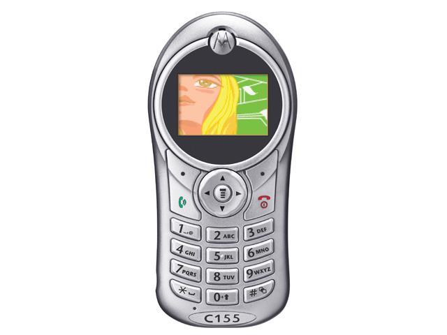 Motorola C155 Unlocked Cell Phone Gray
