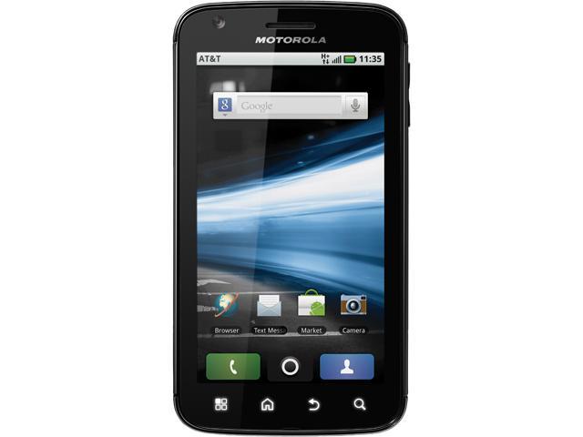 Motorola Atrix 4G Black Unlocked GSM Smart Phone w/ Android OS / 5MP Camera / Wi-Fi Hotspot