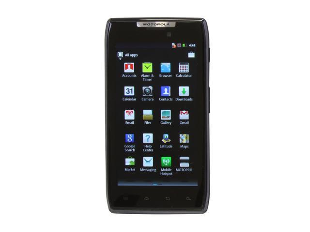 Motorola RAZR Black 3G Unlocked Unlocked GSM Smart Phone w/ Android OS 2.3.5 / Wi-Fi / 4.3" Touchscreen / 8 MP Camera (XT910)