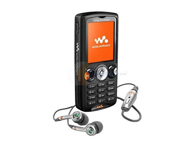 Sony Walkman W810i Unlocked Cell Phone Black Phone memory 20MB