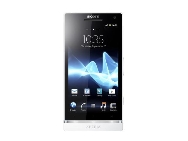 Sony Xperia S Unlocked Android GSM Smart Phone with 4.3" Screen / 32GB Internal Storage 4.3" White 32 GB storage, 1 GB RAM