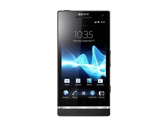 Sony Xperia SL LT26II Unlocked Cell Phone 4.3" Black 32 GB storage, 1 GB RAM