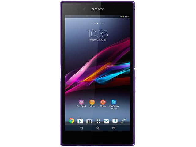 Sony Xperia Z Ultra LTE C6806 Unlocked Cell Phone 6.4" Purple 16 GB, 2 GB RAM