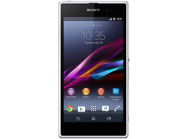 Sony Xperia Z1 HSPA+ (C6902) 3G Unlocked Cell Phone 5" White 16GB 2GB RAM
