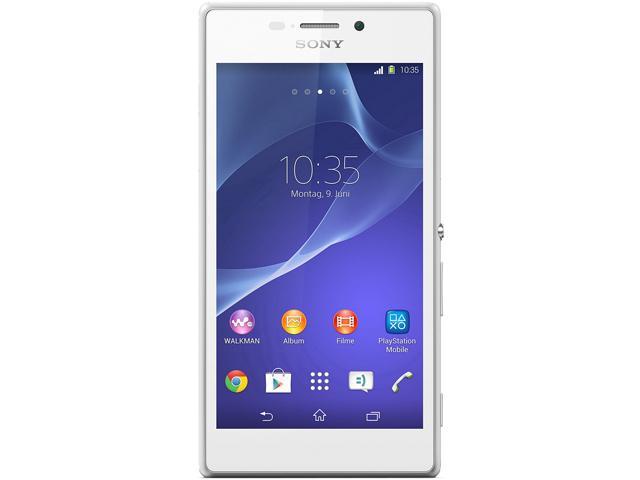 Sony Xperia M2 D2305 3G Unlocked Cell Phone 4.8" White 8GB 1GB RAM