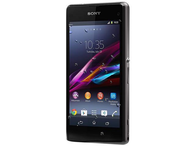 Sony Xperia Z1 Compact D5503 Unlocked Cell Phone 4.3" Black 16 GB, 2 GB RAM