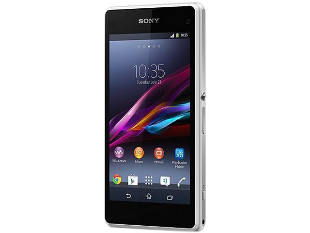 Sony Xperia Z1 Compact D5503 4G LTE Unlocked Cell Phone 4.3" White 16GB 2GB RAM