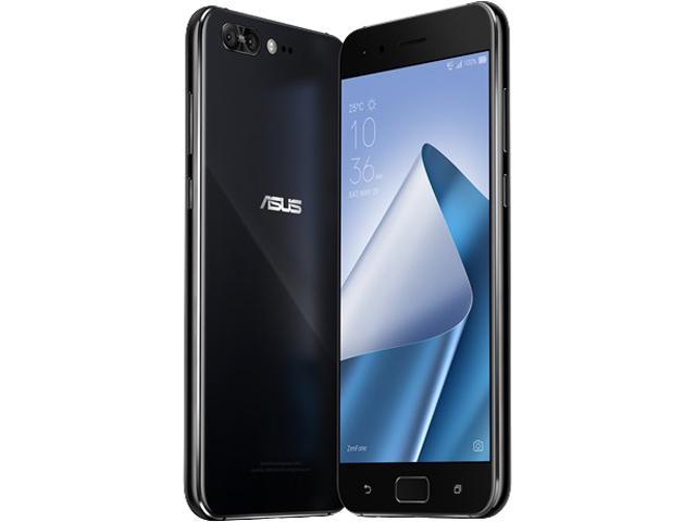 ASUS ZenFone 4 Pro, 5.5-inch, FHD IPS, 6GB RAM, 64GB storage, Dual SIM, Unlocked Cell Phone, US/Canada Warranty, Pure Black (ZS551KL-S835-6G64G-BK)