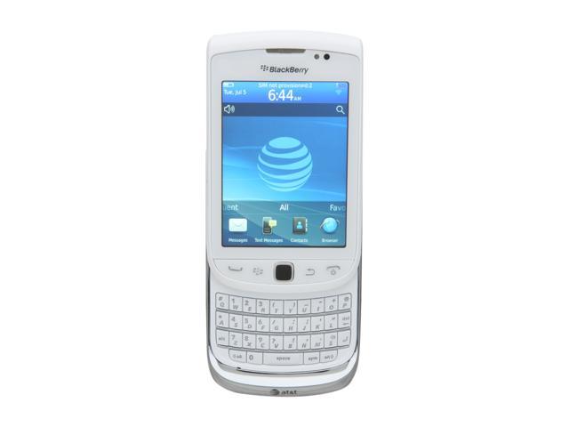 BlackBerry Torch White 3G Unlocked GSM Smart Phone w/ Full QWERTY Keyboard / Wi-Fi / 5 MP Camera (9810)