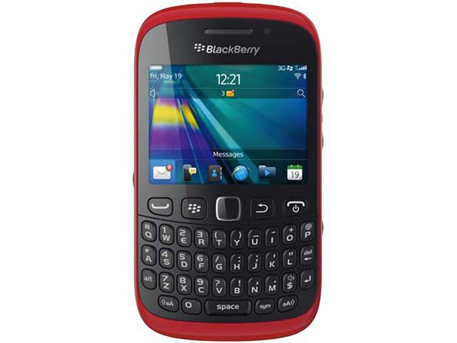 BlackBerry Curve 9320 Unlocked GSM OS 7 Cell Phone 2.44" Red 512 MB ROM 512MB RAM