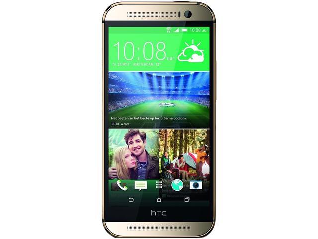 HTC One M8 32GB Unlocked GSM Android Cell Phone U.S. Version 5" Gold 32GB