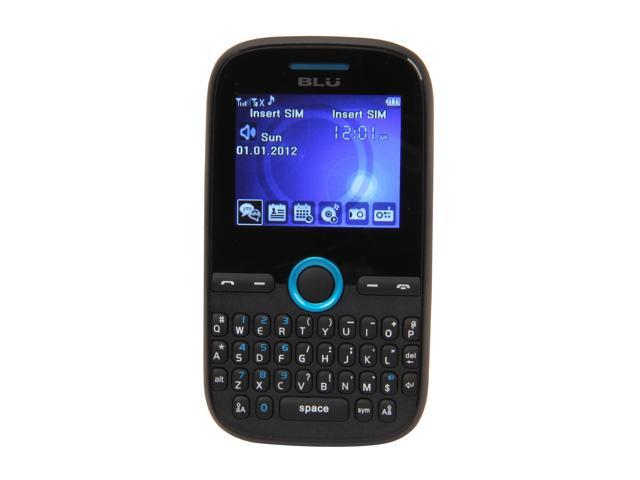 Blu Deco Mini Unlocked Dual SIM Cell Phone 2.0" Blue 64 MB ROM, 32 MB RAM