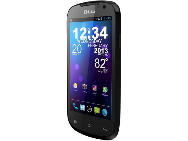Blu Dash 4.0 D270a Unlocked Dual SIM Cell Phone 4.0" Black 4 GB ROM, 512 MB RAM