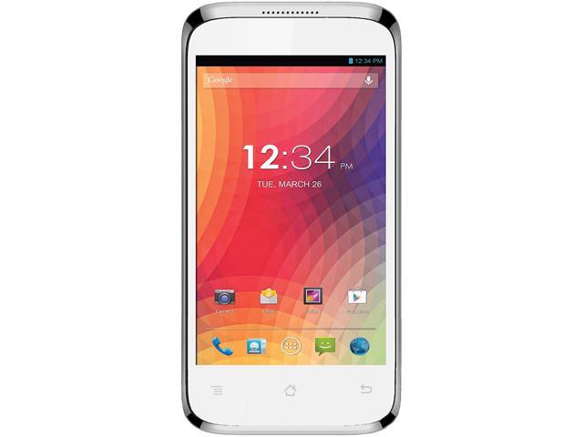 Blu Star 4.0 S410a Unlocked GSM Android Cell Phone 4.0" White 4 GB ROM, 512 MB RAM