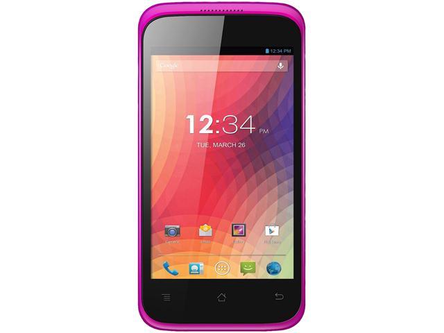 Blu Star 4.0 S410a Unlocked GSM Android Cell Phone 4.0" Pink 4 GB ROM, 512 MB RAM