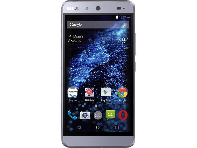 Blu Energy X E010Q 4G Unlocked GSM Android Cell Phone 5" Grey 8GB 1GB RAM