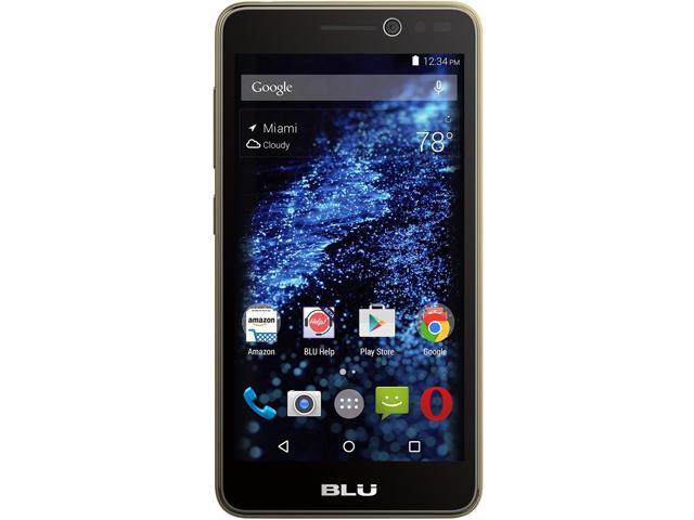 Blu Studio Selfie S070Q 3G Unlocked Dual-SIM Android Phone 5" Gold 8GB 1GB RAM