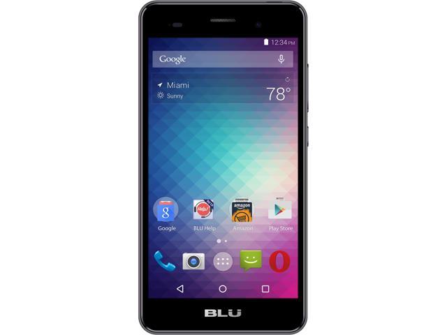 Blu Dash X2 D110U 3G Cell phone 5" Gray 8GB 1GB RAM