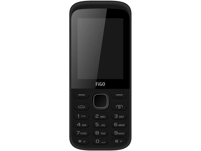 FIGO DUOS A240 Unlocked Cell Phone 2.4" Black/Red 32 MB 32 MB RAM