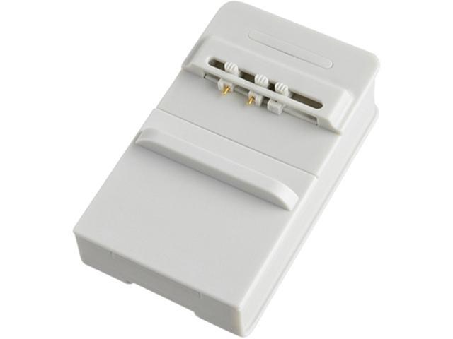 Insten 1690746 White Battery Wall Desktop Charger with USB Output