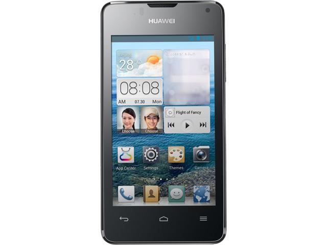 Huawei Ascend Y300 Unlocked Cell Phone 4.0" Black 4 GB, 512 MB RAM