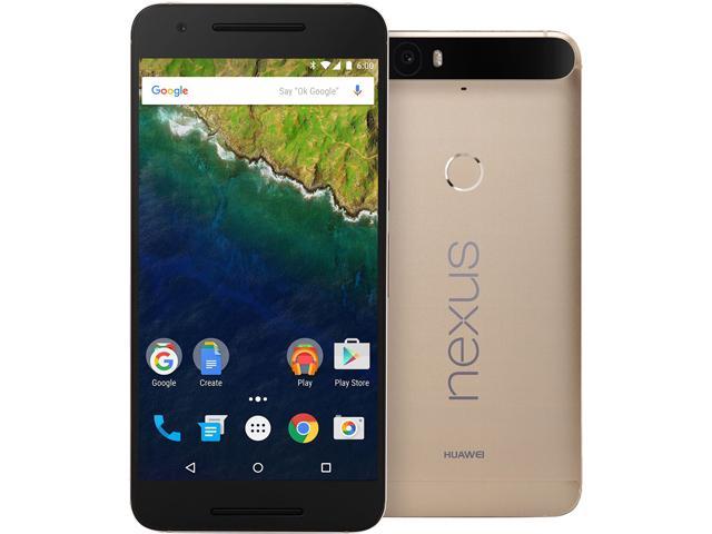 Nexus 6P 32GB Matte Gold LTE Unlocked Smartphone (US Warranty)