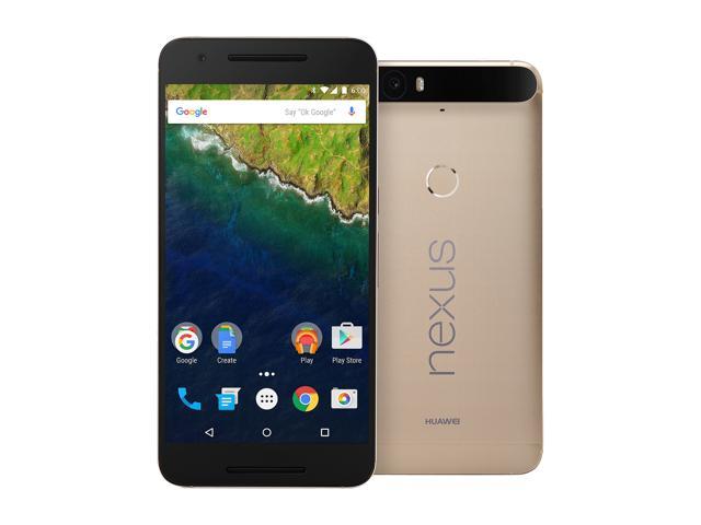 Nexus 6P 64GB Matte Gold LTE Unlocked Smartphone (US Warranty)