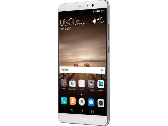 Huawei Mate 9 Unlocked Smartphone with Amazon Alexa and Leica Dual Camera (5.9" Silver, 64GB Storage 4GB RAM) US Warranty