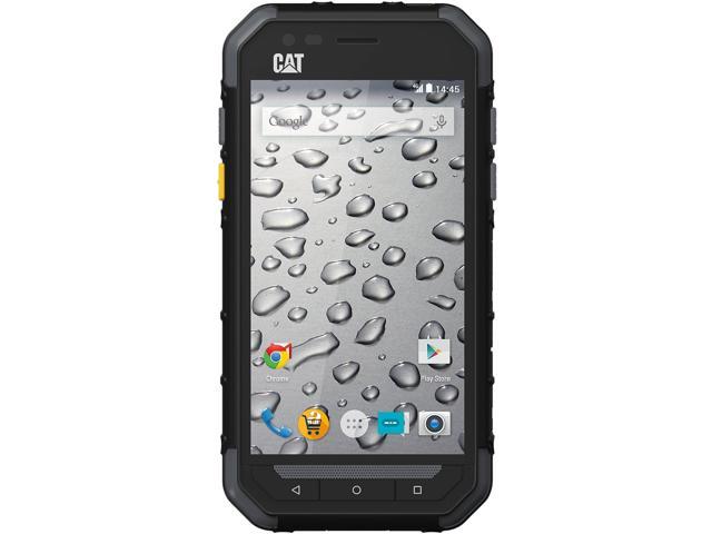 CAT S30 Unlocked Smartphone 4G LTE Dual SIM with Dual Camera (4.5" Black, 8GB Storage 1GB RAM)